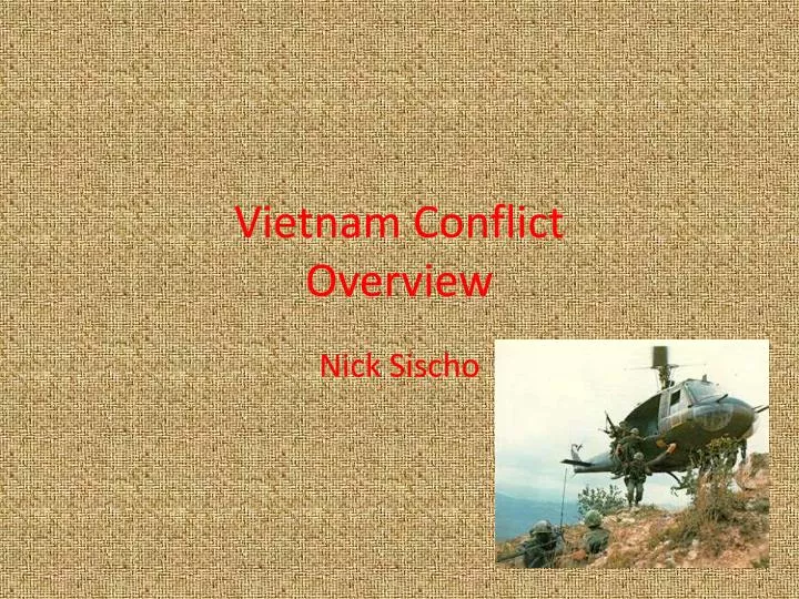 vietnam conflict overview