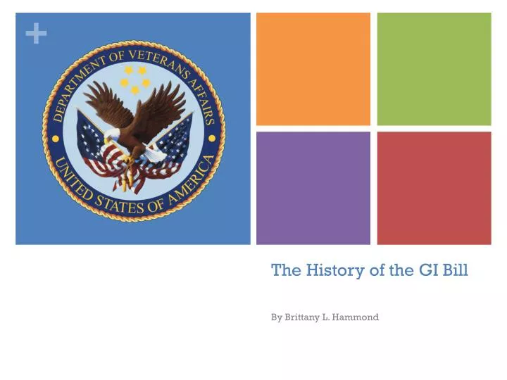 the history of the gi bill