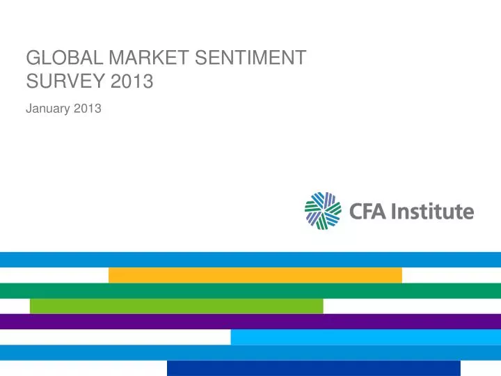 global market sentiment survey 2013