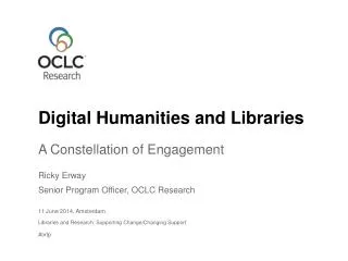 Digital Humanities and Libraries