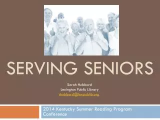 Serving Seniors