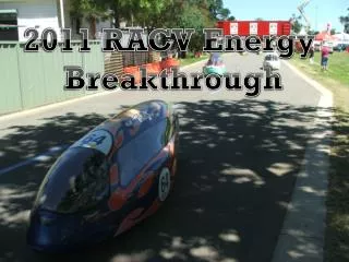 2011 RACV Energy Breakthrough