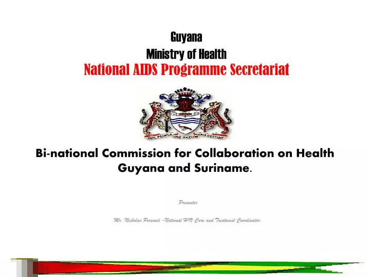 bi national commission for collaboration on health guyana and suriname