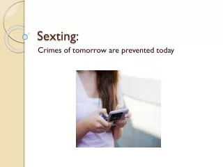 Sexting:
