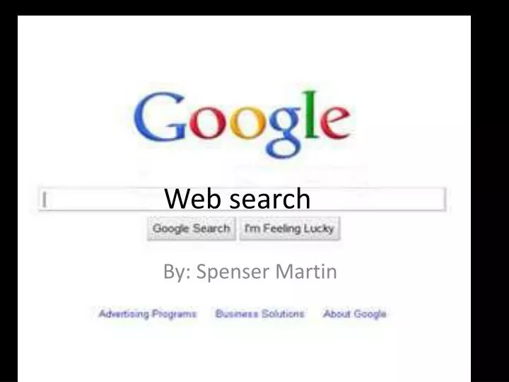 web search