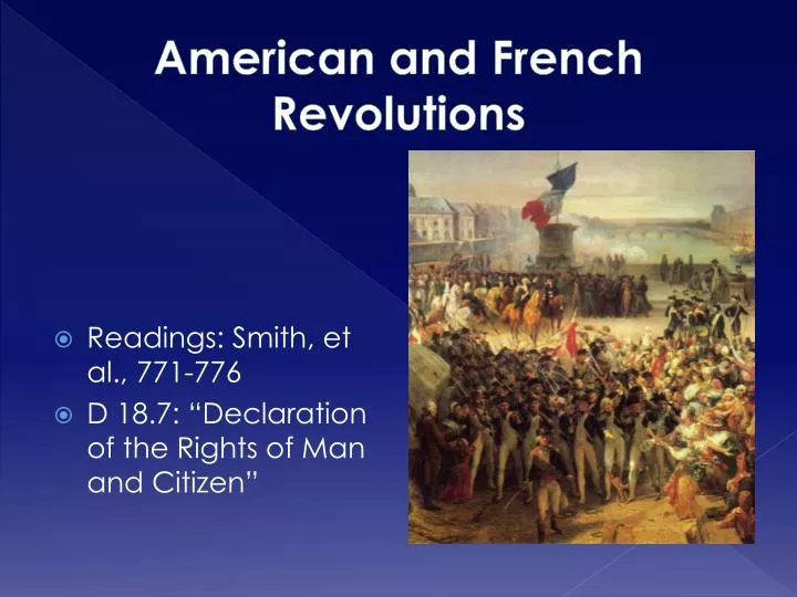 american and french revolutions