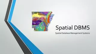 Spatial DBMS