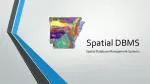 Spatial DBMS - slide 1