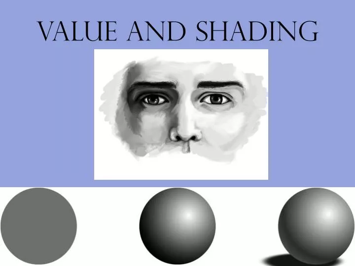 value and shading