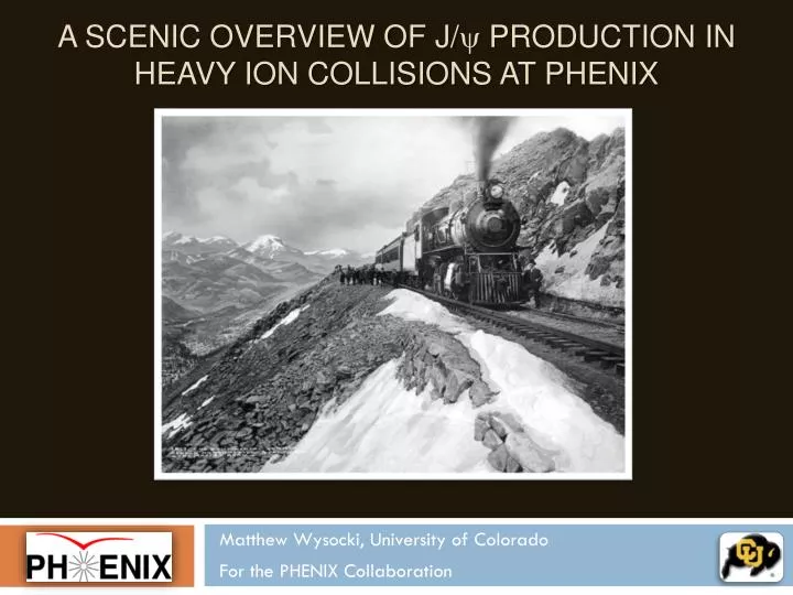 a scenic overview of j y production in heavy ion collisions at phenix