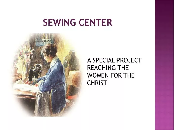 sewing center