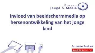 invloed van beeldschermmedia op hersenontwikkeling van het jonge kind