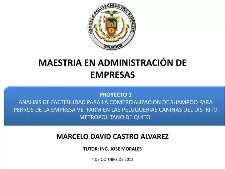 maestria en administraci n de empresas