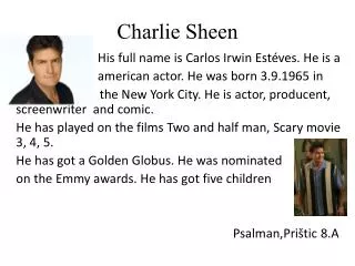 Charlie Sheen