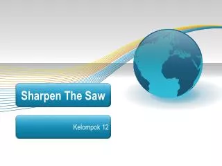 sharpen the saw