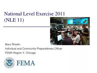 National Level Exercise 2011 (NLE 11)