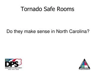 Tornado Safe Rooms