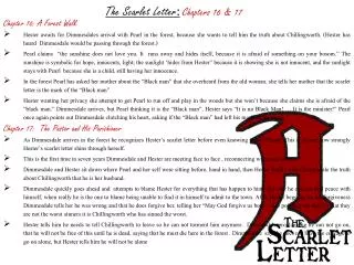 The Scarlet Letter : Chapters 16 &amp; 17