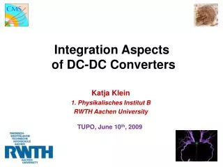 Integration Aspects of DC-DC Converters