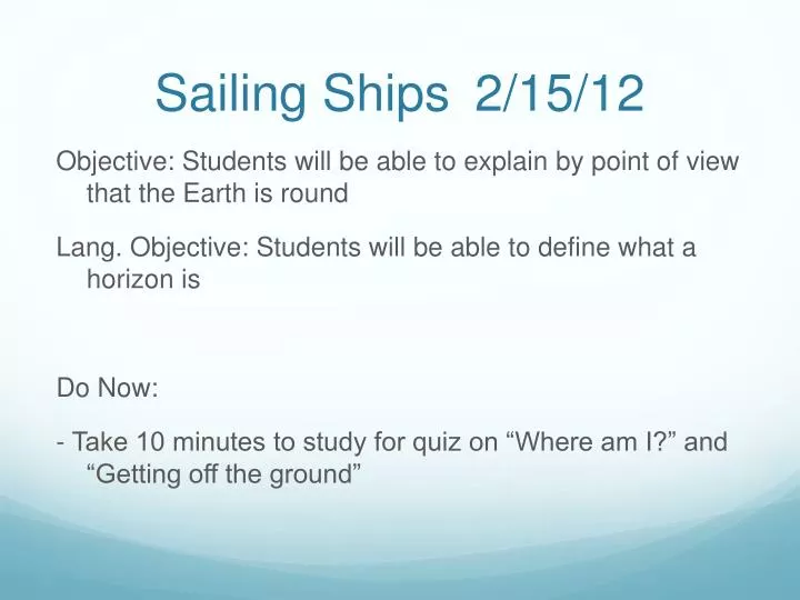 sailing ships 2 15 12