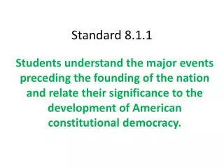 standard 8 1 1