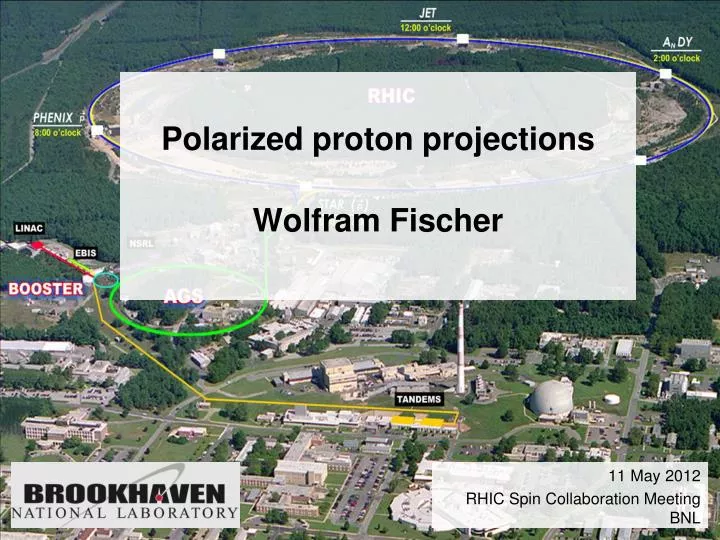 polarized proton projections wolfram fischer