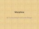 Morphine - slide 1