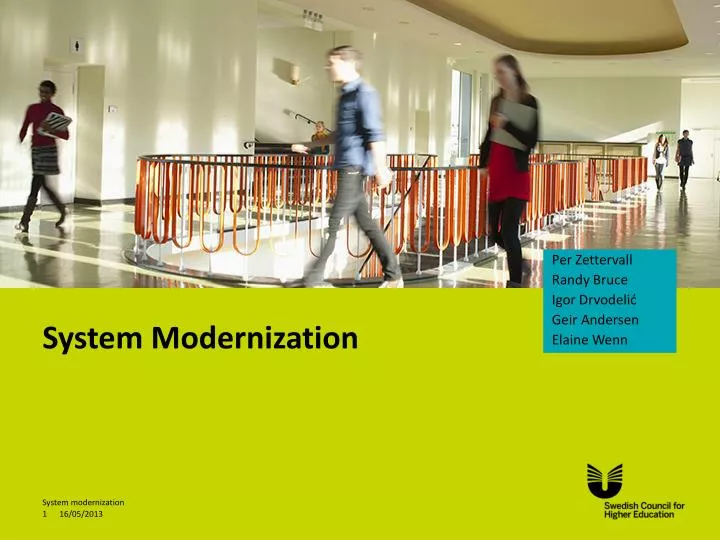 system modernization