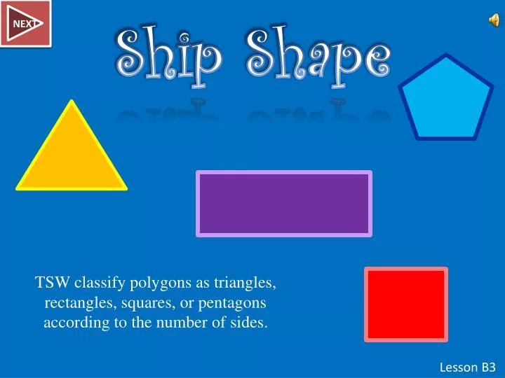 ship shape
