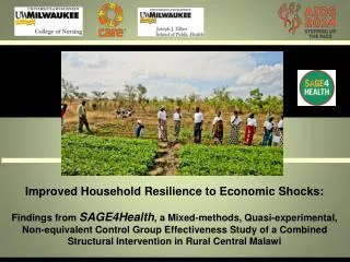 Improved Household Resilience to Economic Shocks: