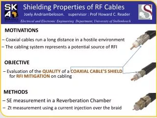 Shielding Properties of RF Cables