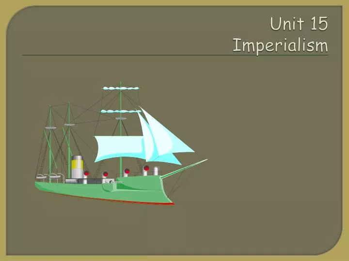 unit 15 imperialism