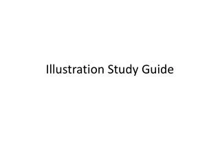 Illustration Study Guide