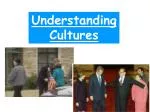 Understanding Cultures - slide 1