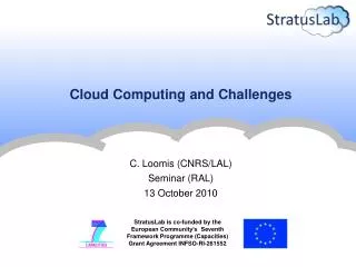 Cloud Computing and Challenges