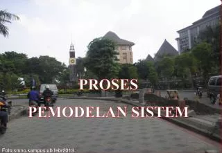 PROSES PEMODELAN SISTEM