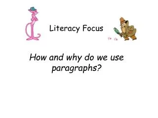 literacy focus