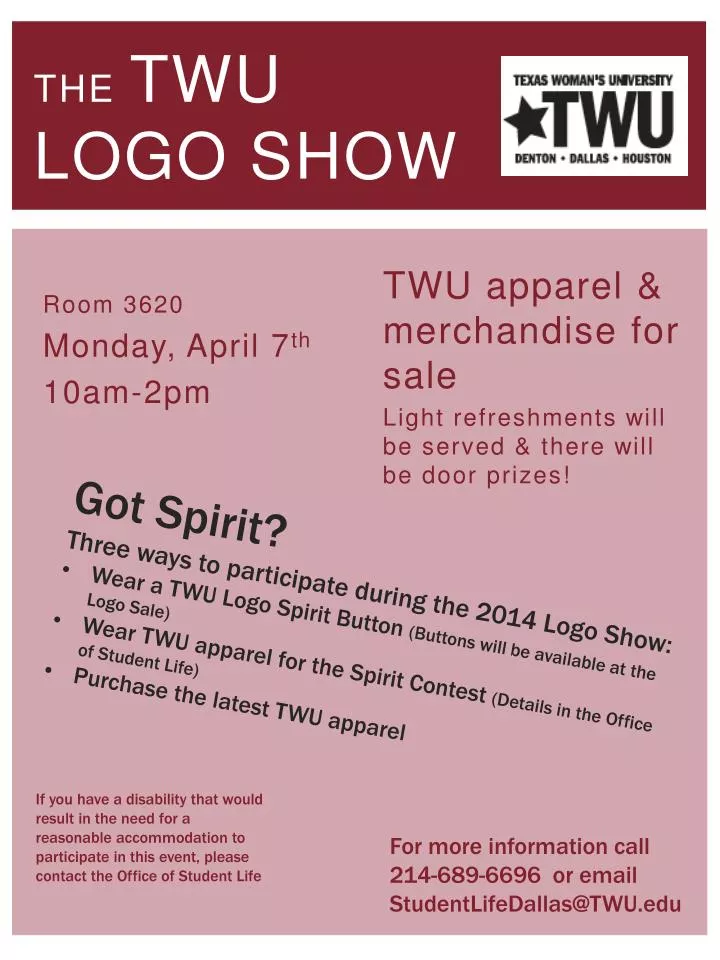 the twu logo show