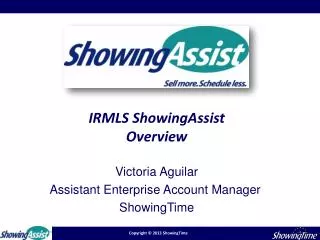 IRMLS ShowingAssist Overview