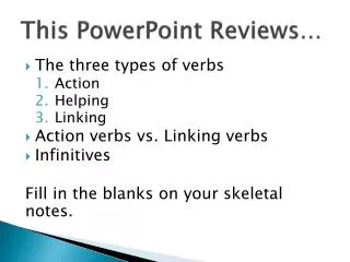 This PowerPoint Reviews…