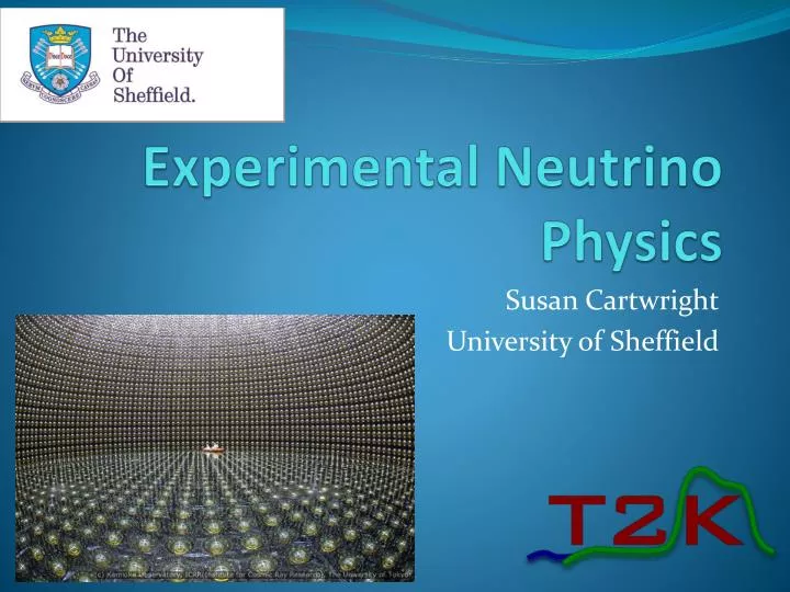 experimental neutrino physics