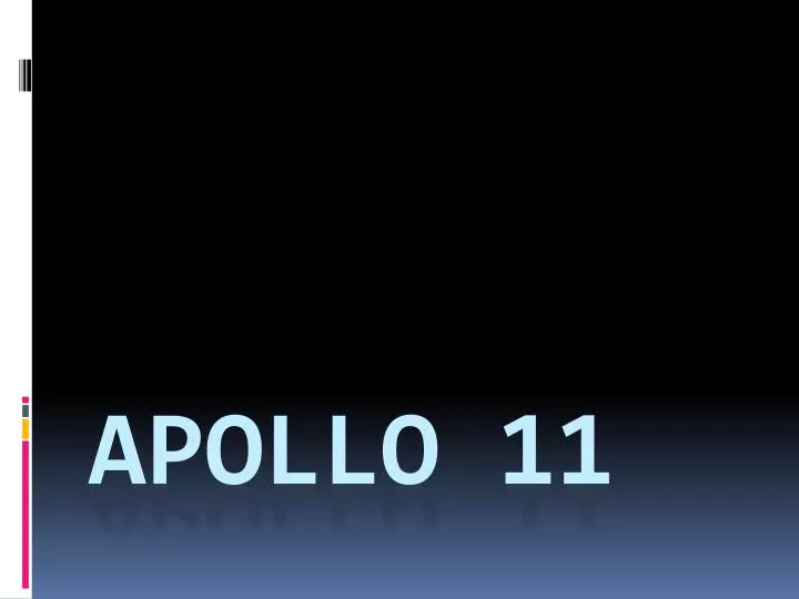 apollo 11