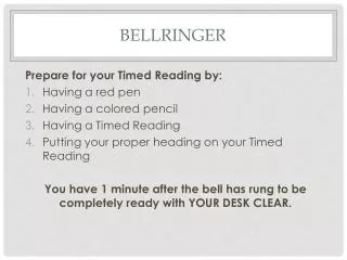 Bellringer