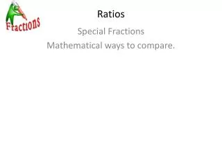 Ratios