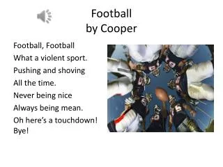 Football by Cooper