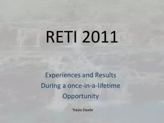 RETI 2011