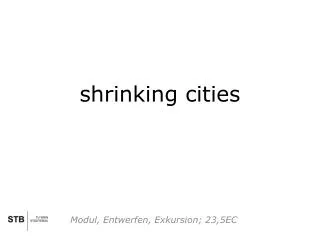 shrinking cities
