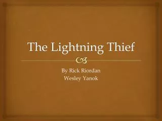 The Lightning Thief