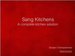 Sang Kitchens