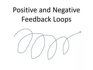 Positive and Negative Feedback Loops
